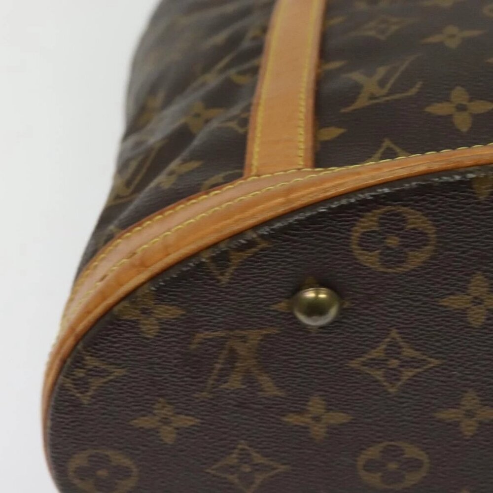 LOUIS VUITTON Monogram Bucket GM Shoulder Bag M42236 LV Auth 139551 - Picture 12 of 15